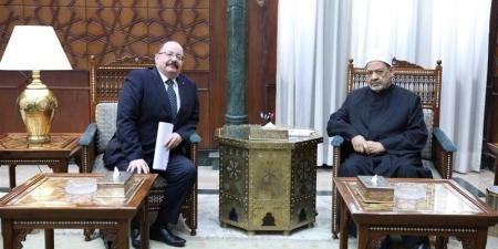 شيخ الأزهر لسفير سلوفاكيا: نشكركم على مواقفكم المنصفة تجاه القضية الفلسطينية - تواصل نيوز