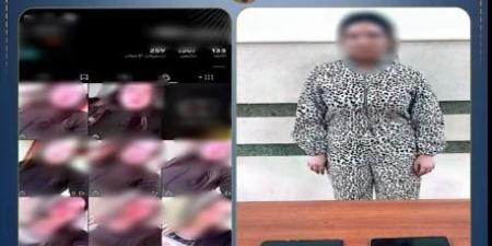 ضبط صانعة محتوى نشرت فيديوهات تتنافى مع القيم المجتمعية في الدقهلية - تواصل نيوز