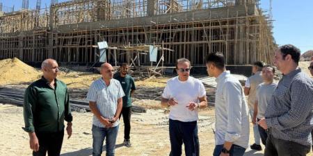 وزير الصحة يتفقد مشروع إنشاء مستشفى العلمين الجديدة ويؤكد الالتزام بالجدول الزمني - تواصل نيوز