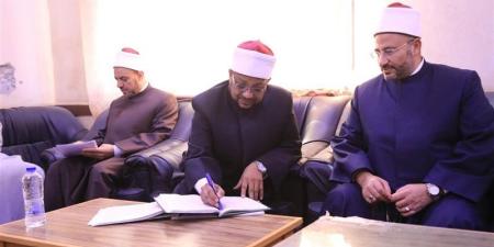 أمين البحوث الإسلامية ومساعديه يتفقدون منطقة وعظ شمال سيناء - تواصل نيوز