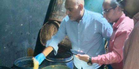 ضبط 2 طن أسماك مملحة فاسدة داخل مخزن بالقليوبية - تواصل نيوز
