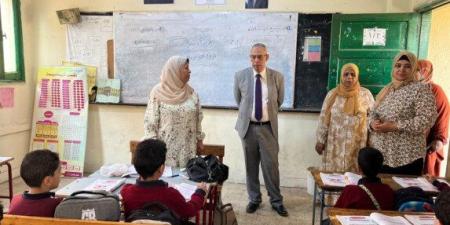 مدير تعليم القليوبية يُفاجئ مدرسة اتريب الابتدائية الجديدة لمتابعة انتظام العملية التعليمية - تواصل نيوز