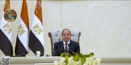 الرئيس السيسي: الدولة لم ترتض الاكتفاء بإدارة المشكلات المتراكمة عبر عقود طويلة دون حلها - تواصل نيوز