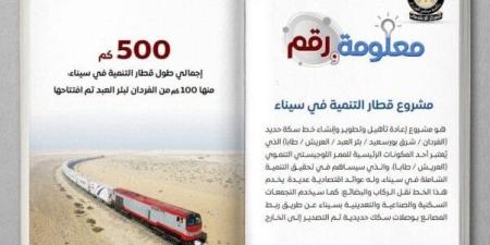 500 كم تربط المصانع بالموانئ.. ماذا يقدم «قطار التنمية» في سيناء؟ - تواصل نيوز
