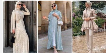 دليلك الشامل لأناقة الخريف.. 10 أفكار لفساتين سواريه للمحجبات لحضور حفل زفاف - تواصل نيوز
