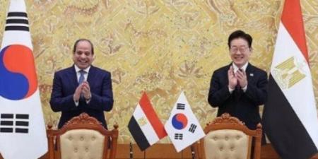 الرئيس السيسي: نتطلع لإنشاء منطقة صناعية كورية في مصر والانطلاق منها لأسواق العالم - تواصل نيوز