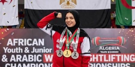 بنت الفيوم تتألق في الجزائر.. هاجر أحمد تتوج بـ9 ميداليات إفريقية وعربية في رفع الأثقال - تواصل نيوز