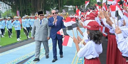 10 صور ترصد زيارة الرئيس السيسي إلى إندونيسيا - تواصل نيوز