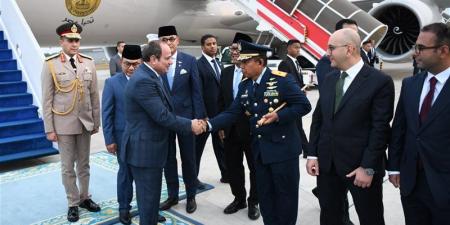تعرف على جدول عمل الرئيس السيسي اليوم في إندونيسيا - تواصل نيوز