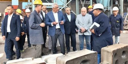 وزير الدولة للإنتاج الحربي يتابع كفاءة التشغيل ومعدلات الإنتاج بشركة حلوان للمسبوكات - تواصل نيوز