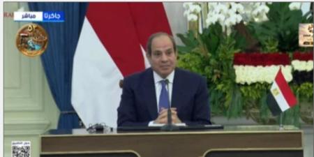 الرئيس السيسى: مصر متمسكة بحقوقها المائية وترفض أى إجراءات أحادية - تواصل نيوز