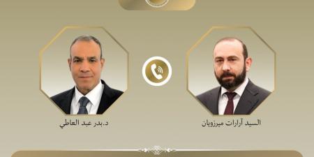 وزير الخارجية يتلقى اتصالا هاتفيا من نظيره الأرميني - تواصل نيوز