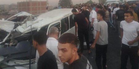 ارتفاع حصيلة ضحايا حادث كوبري قها إلى 8 وفيات - تواصل نيوز