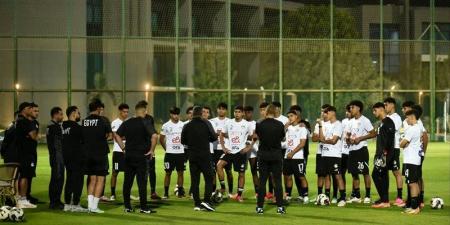 منتخب الناشئين يختتم تدريباته قبل السفر إلى قطر للمشاركة في كأس الخليج - تواصل نيوز