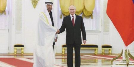 بوتين ورئيس الإمارات يبحثان التعاون في مجال الطاقة وتطورات الأوضاع في الخليج - تواصل نيوز