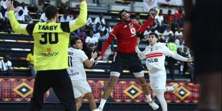 لا جديد يذكر، الأهلي يحتفي بالفوز على الزمالك والتتويج ببطولة أفريقيا لكرة اليد - تواصل نيوز