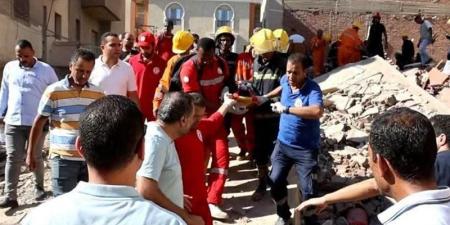 حالته متدهورة ومكوناته تهالكت، تقرير اللجنة الهندسية يكشف أسباب انهيار عقار حدائق القبة - تواصل نيوز