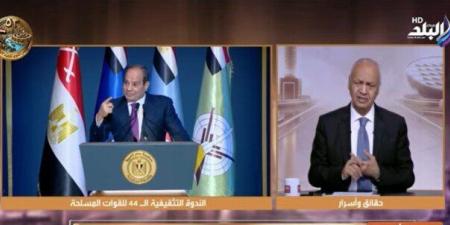 مصطفى بكري: الرئيس السيسي حافظ على مؤسسات الدولة والتزم بخريطة المستقبل - تواصل نيوز