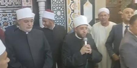 وزير الأوقاف والمفتي يفتتحان مسجد الجزارية بالإسماعيلية - تواصل نيوز