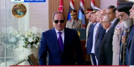 الرئيس السيسي يشاهد عرضا للفروسية بحفل تخرج الدفعة الأولى بالأكاديمية العسكرية - تواصل نيوز