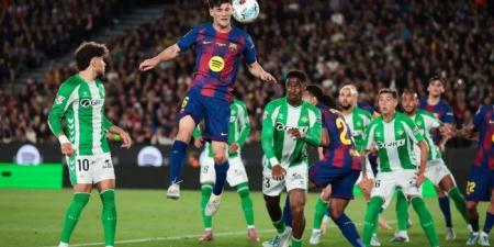 بث مباشر.. شاهد مباراة برشلونة وريال بيتيس في الدوري الإسباني - تواصل نيوز