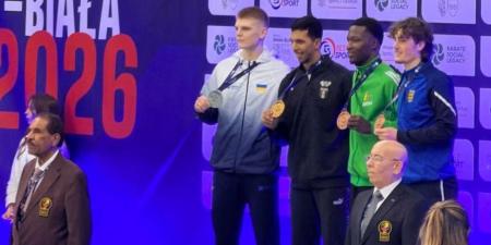 عمر أشرف يهدي مصر ذهبية جديدة في بطولة العالم للكاراتيه بعد التفوق على بطل أوكرانيا - تواصل نيوز