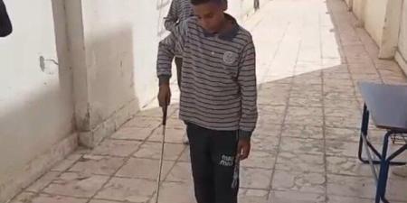 بني سويف تواصل تنفيذ برنامج التوعية بالعصا البيضاء لطلاب المدارس - تواصل نيوز