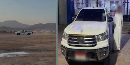 ضبط قائد سيارة ربع نقل ظهر في فيديو استعراضي بجنوب سيناء - تواصل نيوز