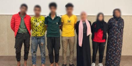 ضبط (7) أشخاص لتعاطي المخدرات داخل مبنى مهجور بكفر الشيخ - تواصل نيوز