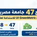 بزيادة 9 جامعات عن العام الماضي.. إدراج 47 جامعة مصرية في تصنيف «UI GreenMetric» للاستدامة لعام 2026 - تواصل نيوز