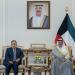 ولي العهد الكويتي يبحث مع أمين الجامعة العربية المستجدات العربية والإقليمية - تواصل نيوز
