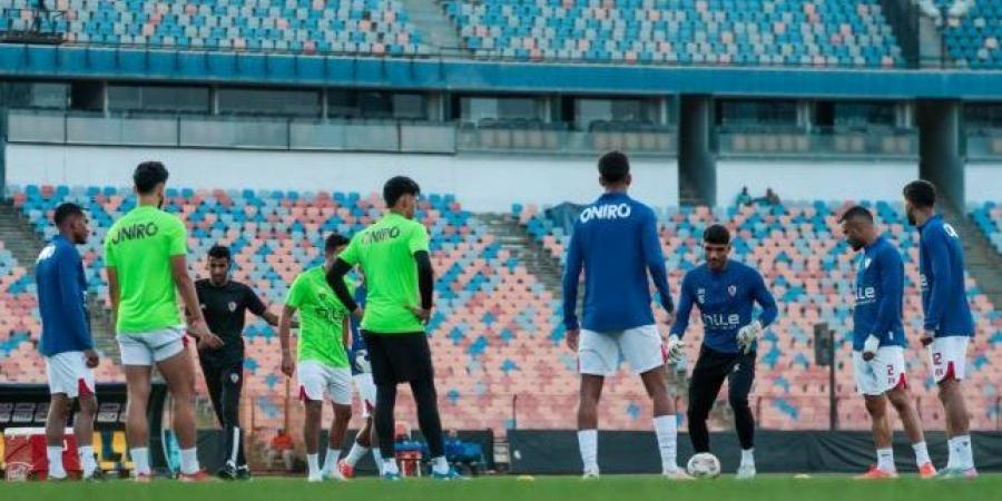 تفاصيل مران الزمالك اليوم استعدادا لمواجهة بيراميدز فى نهائى كأس مصر - تواصل نيوز