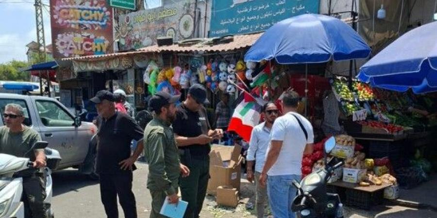 القوى الأمنية وبلدية صور بدأتا حملة قمع المخالفات في المدينة - تواصل نيوز