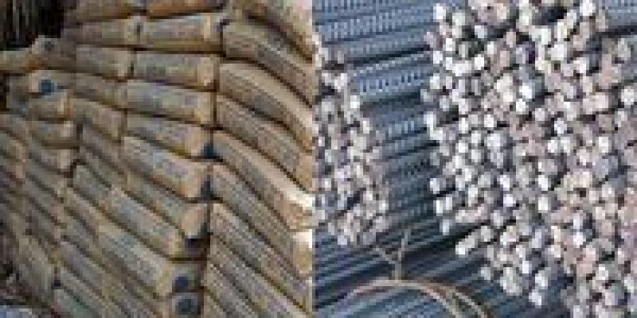 أعرف بكام.. سعر طن الحديد الاستثماري وعز والأسمنت بسوق مواد البناء السبت - تواصل نيوز
