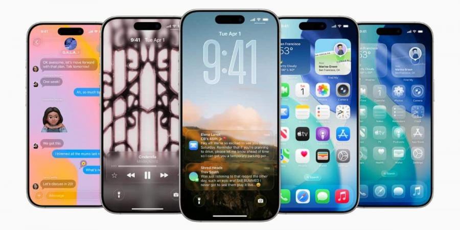 الزجاج السائل.. هل استلهمت آبل تصميم iOS 26 من ويندوز فيستا القديم؟ - تواصل نيوز