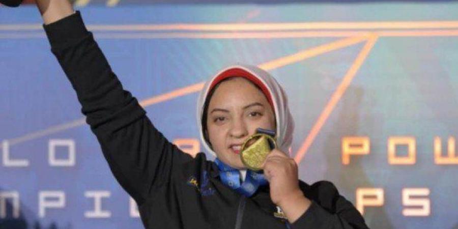 ريحاب رضوان تحصد ذهبية بطولة العالم لرفع الأثقال البارالمبي في وزن 61 كجم - تواصل نيوز