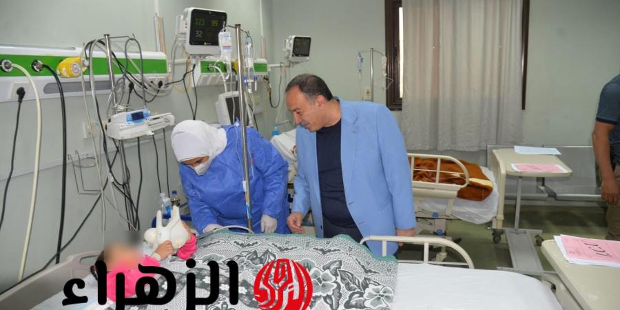 كيف زار محافظ أسيوط الأطفال المصابين بحادث التروسيكل في منقباد؟ - تواصل نيوز