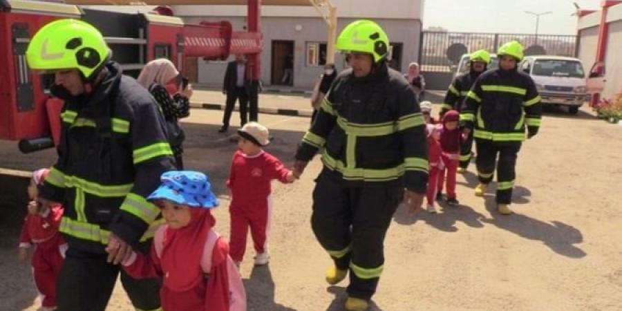 «الحماية المدنية بالقاهرة» تستقبل زيارة لعدد من الأطفال الأجانب - تواصل نيوز