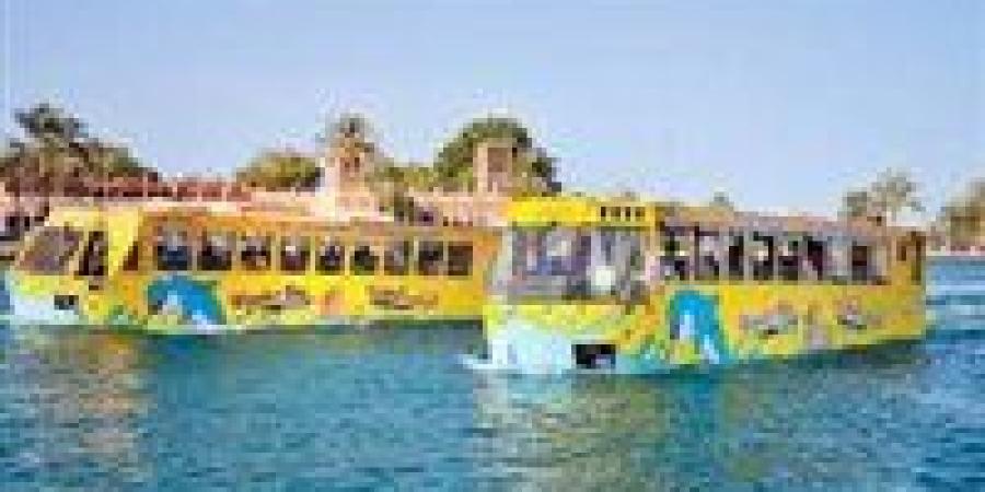 إطلاق أول أتوبيس برمائي في مصر على نهر النيل - تواصل نيوز