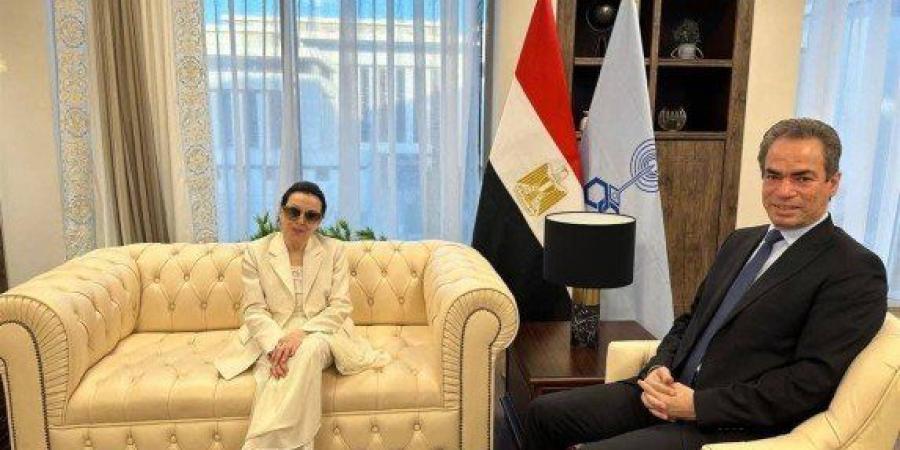 نجاة الصغيرة تزور مدينة الثقافة والفنون ومقر "الوطنية للإعلام" بالعاصمة الجديدة - تواصل نيوز