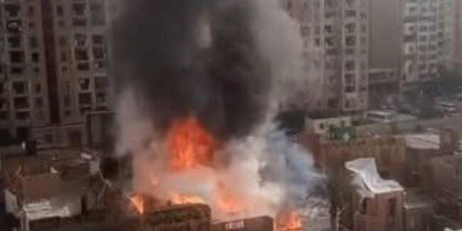 عاجل | حريق استوديو مصر في الهرم أثناء تصوير مسلسل «الكينج» - تواصل نيوز