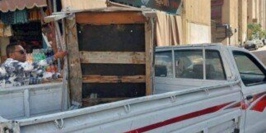 حملة مكبرة لإزالة التعديات والإشغالات بحى الضواحى ببورسعيد - تواصل نيوز