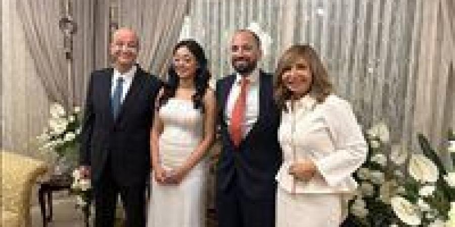 وسط أجواء عائلية.. لقطات من حفل قراء فاتحة نجل عمرو أديب ولميس الحديدي - تواصل نيوز