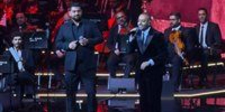 تفاصيل ما حدث بحفل تامر عاشور في “موسم الكويت”.. صور - تواصل نيوز