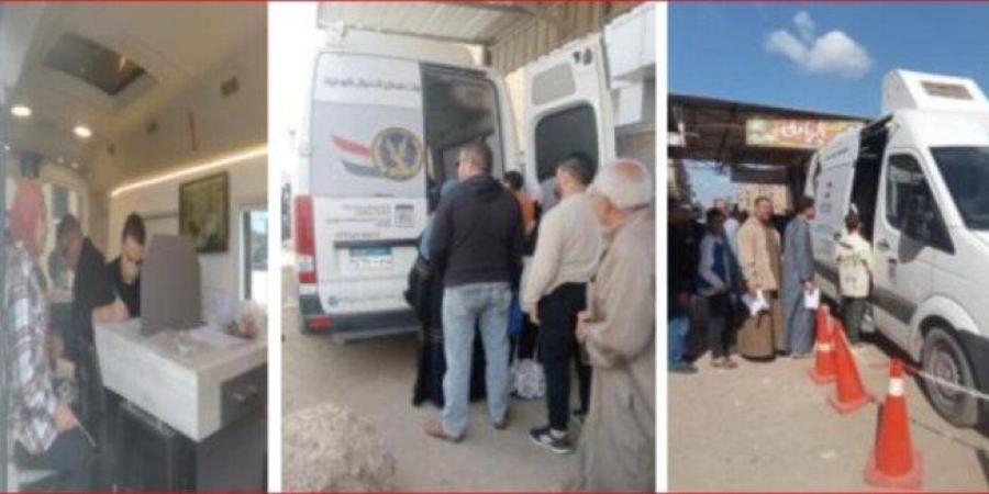 قوافل متنقلة تستخرج «خدمات الأحوال المدنية» للمواطنين بـ 9 محافظات - تواصل نيوز