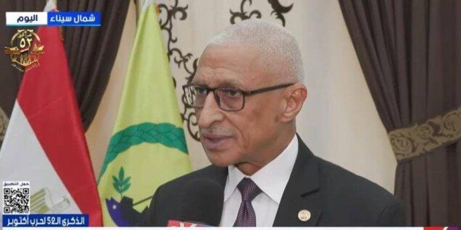 محافظ شمال سيناء يزور الأشقاء الفلسطينيين بمستشفى العريش العام ويهنئهم بالعام الجديد - تواصل نيوز