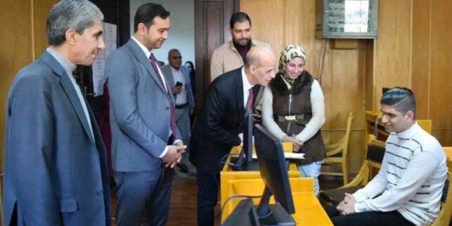 رئيس جامعة بني سويف يتفقد لجان طلاب الدمج والحالات الخاصة - تواصل نيوز