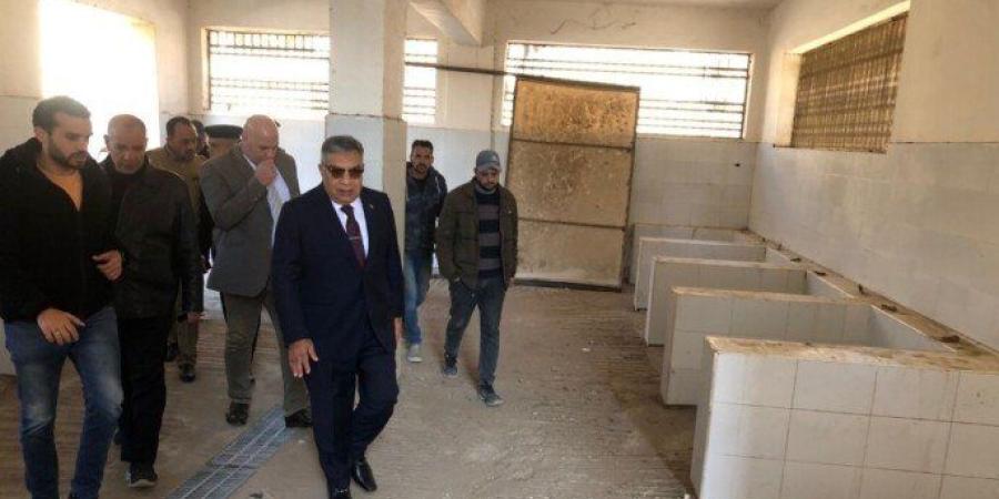 محافظ الدقهلية يتفقد الأعمال الجارية بمجزر السنبلاوين تمهيدًا لإفتتاحه قريبا - تواصل نيوز