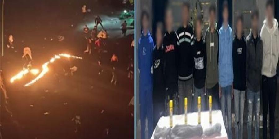 مواد قابلة للاشتعال.. ضبط المتهمين بإضرام النيران في أحد شوارع الإسكندرية - تواصل نيوز