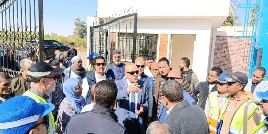 تمهيدا لافتتاحها.. .. محافظ الأقصر يتفقد محطة رفع صرف صحي الشغب الفرعية - تواصل نيوز